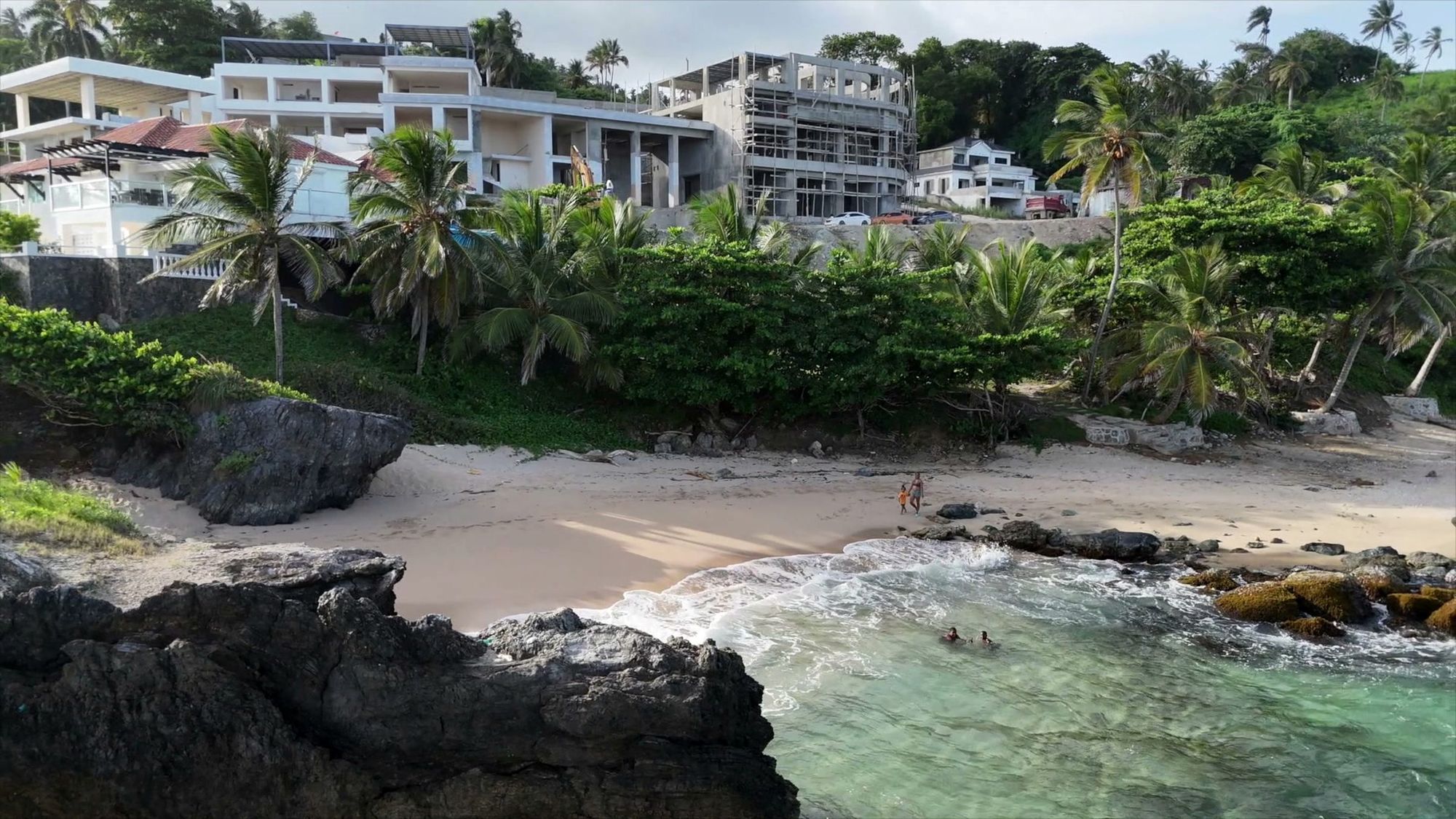 OSHANA on the headland at Punta Balandra, Samaná, Dominican Republic